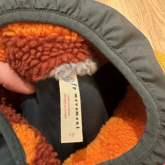 Free People Rocky Ridge Trailblazer Fleece Jacket Size S Pullover Rare - Picture 11 of 11